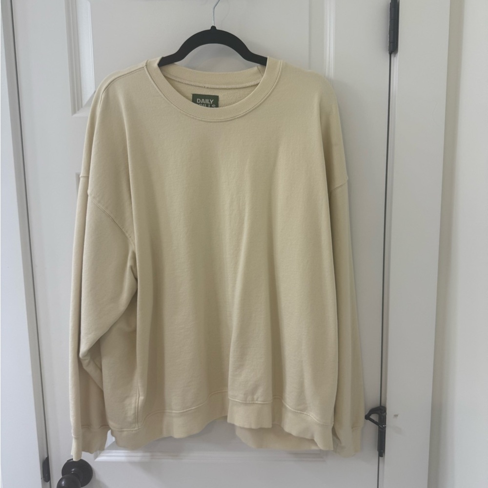 Daily Drills sweatshirt in Sand